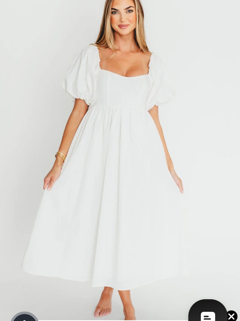 Cream Shop Worth Collective Hamilton Dress